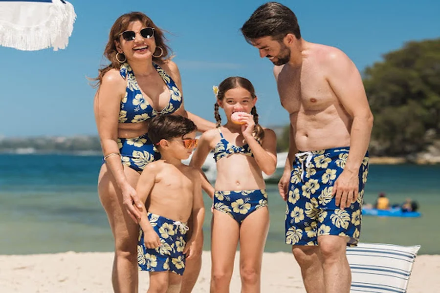 Comfortable Family Swimwear