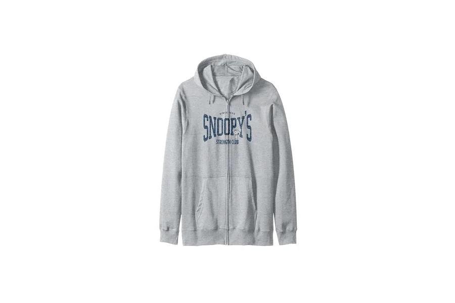 snoopy strength club hoodie