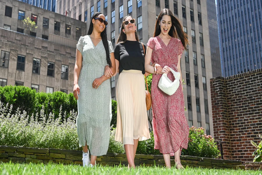 summer short sleeve dresses
