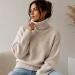 sweater with high neck