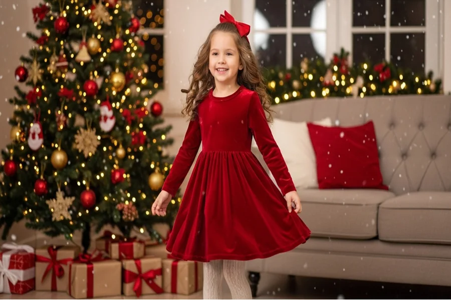 teen girl christmas dress