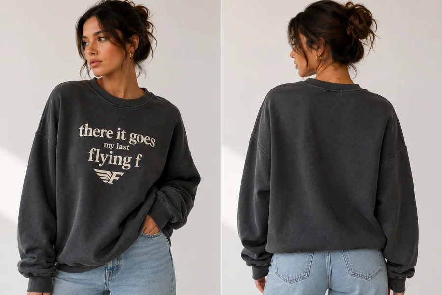 there it goes my last flying f sweatshirt