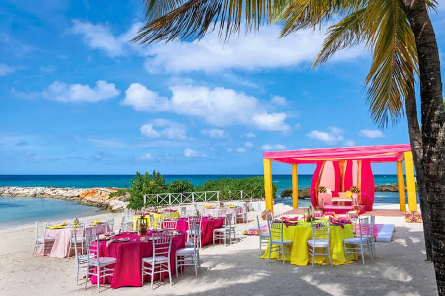 Beachfront Wedding