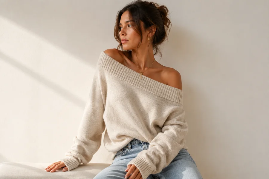 sweaters off the shoulder